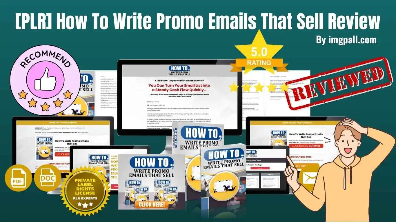 [PLR] How To Write Promo Emails That Sell Review – OTO Info