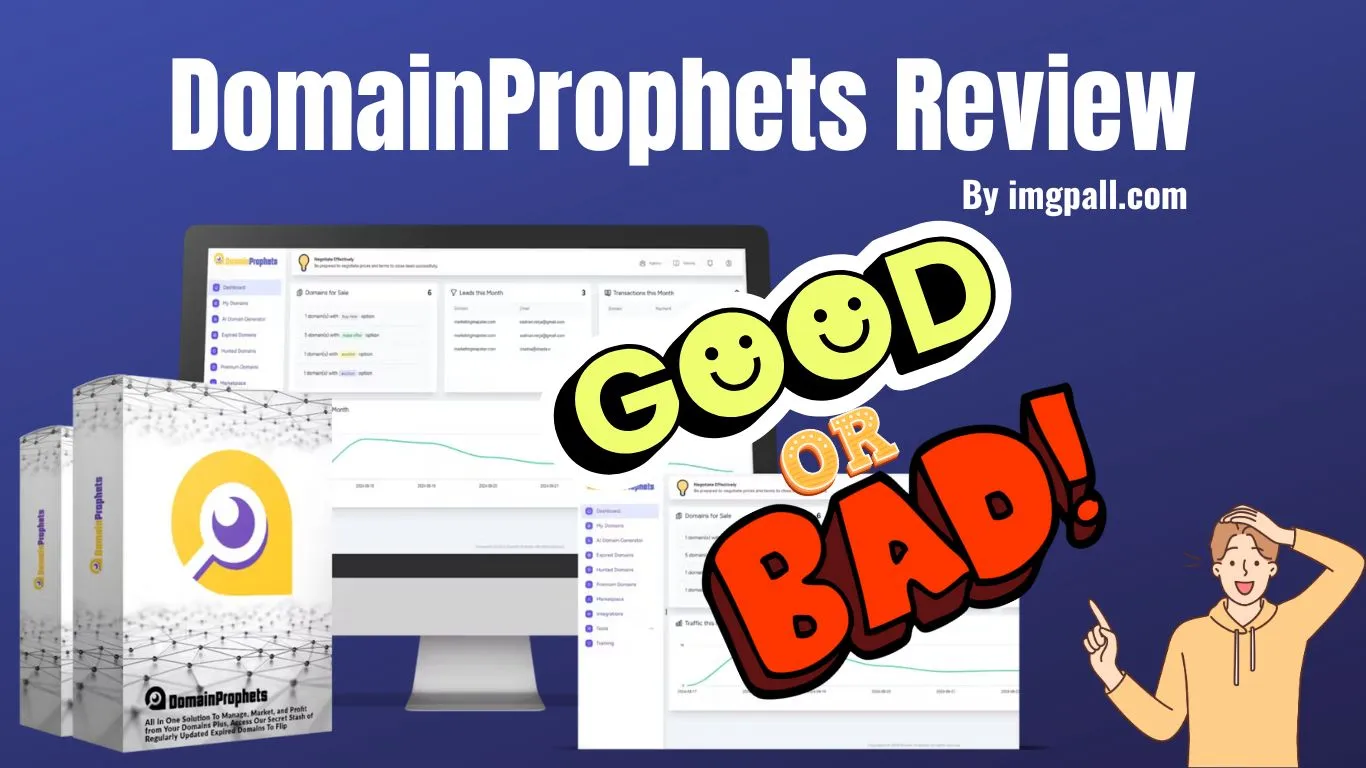 DomainProphets Review: Easy AI Domain Flipping? See OTO-Bundle