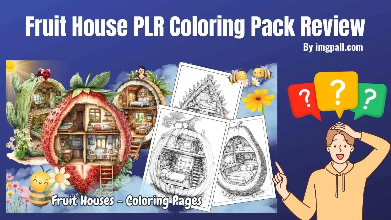 Fruit House PLR Coloring Pack Review: See OTO Info