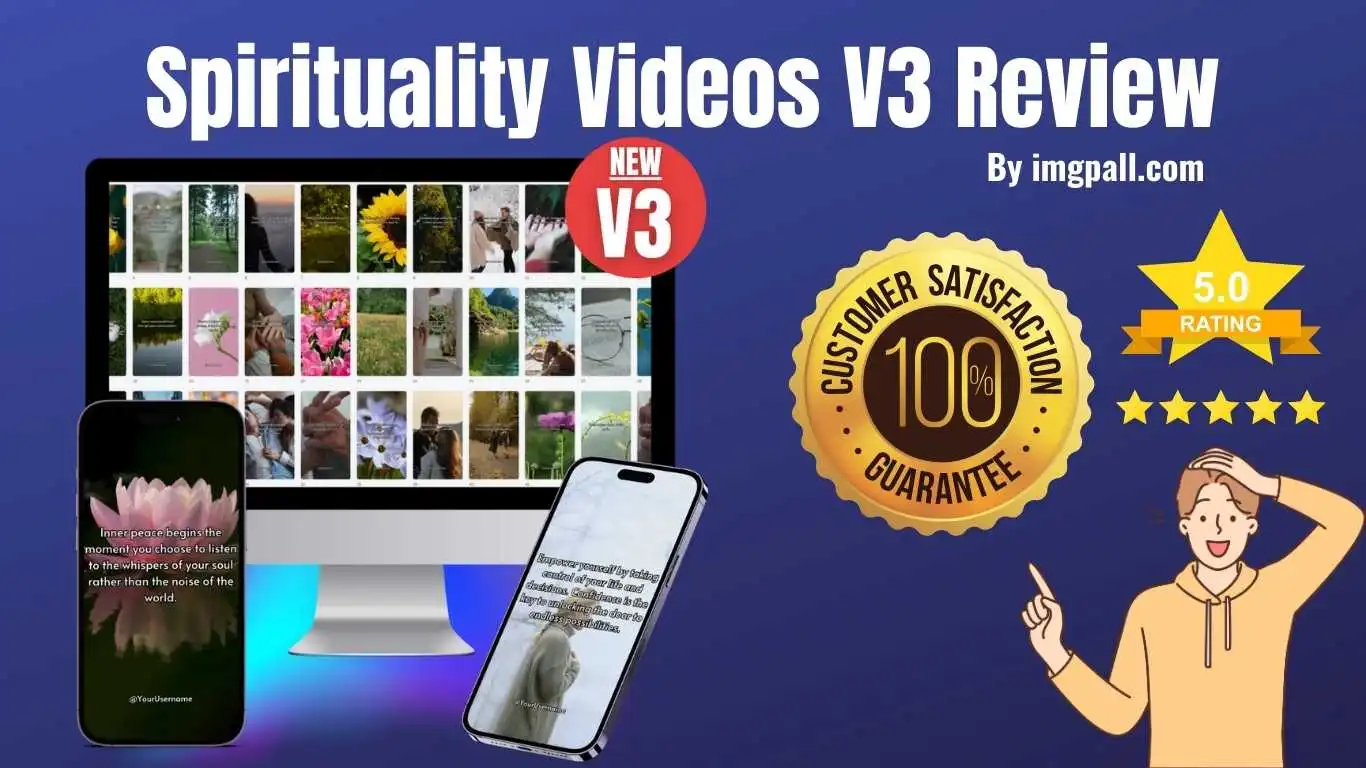 Spirituality Videos V3 Review: TikTok, Shorts And Reels Made Easy! See OTOs